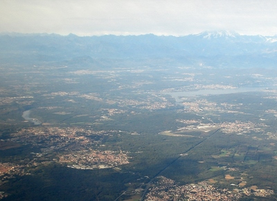 Milan and the Italian Alps.
